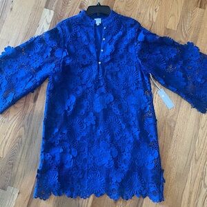 J. Marie Blue Seraphina Dress; size small, NWT